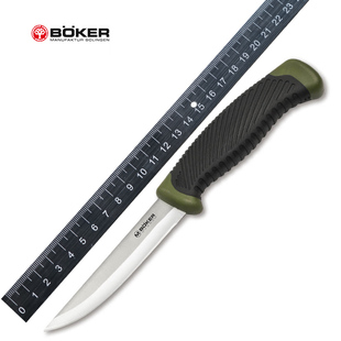 德国boker博克多功能户外小直刀随身便携防身工具刀野外求生装备