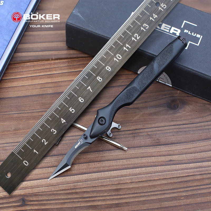 德国博克boker多功能开箱小刀