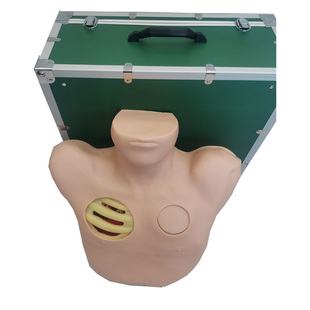 佳悦科教通胸腔穿刺模拟训练模块卫勤战伤模拟训练器材JY/L67