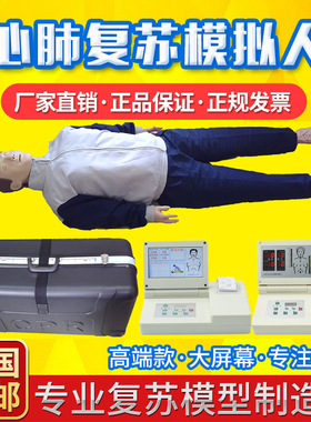 心肺复苏模拟人 CPR急救护理模型 心肺复苏模型 人工呼吸急救假人