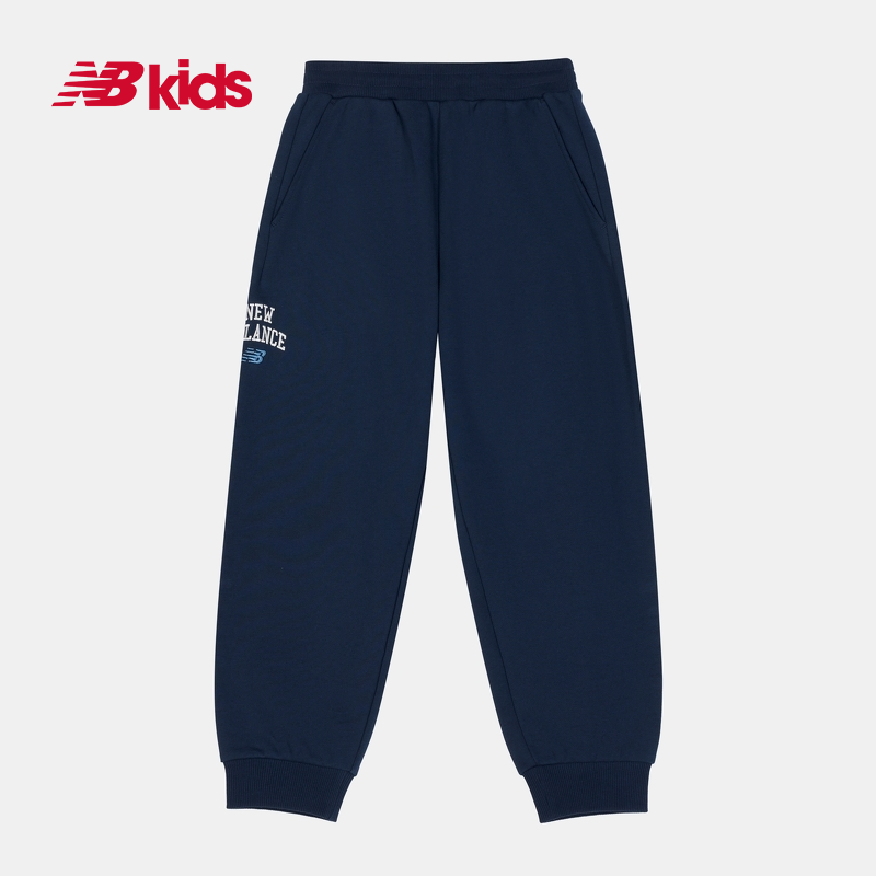 【好物体验专享】NewBalance 童装 4-14岁秋季新品中性针织长裤
