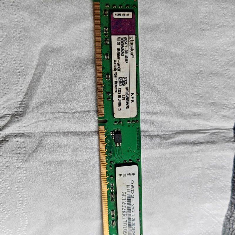 议价-金士顿DDR3 2G内存条，型号KVR1333D3N9/2G可维修