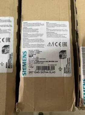 议价-西门子铁路专用接触器 3RT1045-3KF44-0LA0-可维修