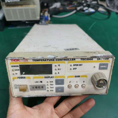 议价-THORLABS TEC2000 实物所示，通电可维修