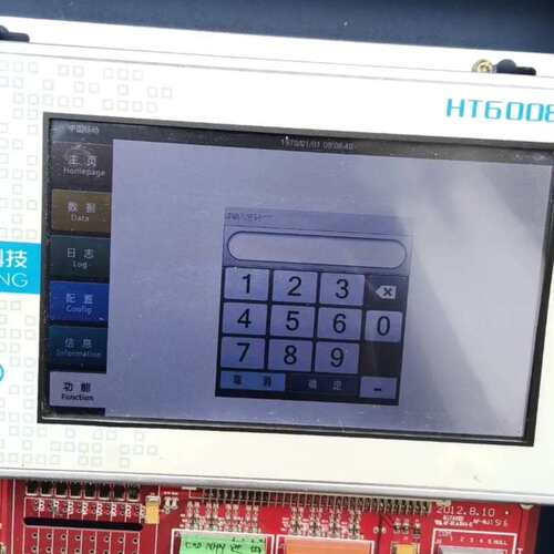议价-德宏科技ht6008-G数据采集仪，闲置，开机触摸正常，可维修