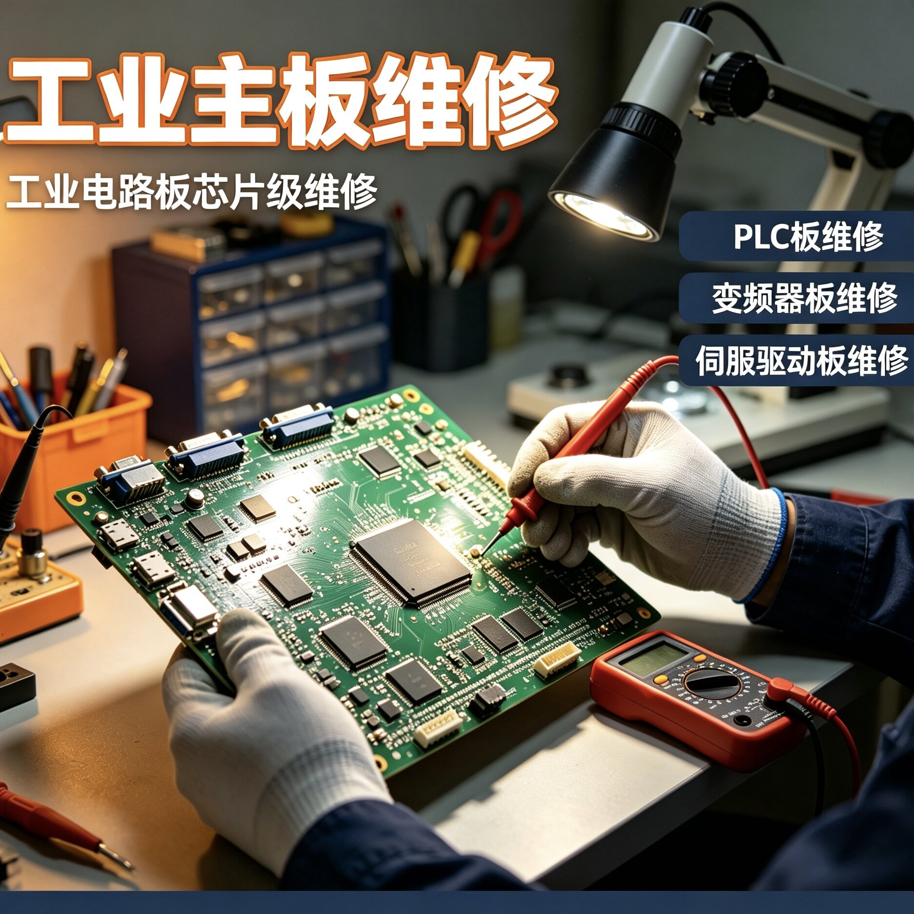 维修工业主板工控半导体船舶机器人医疗电路各种板卡