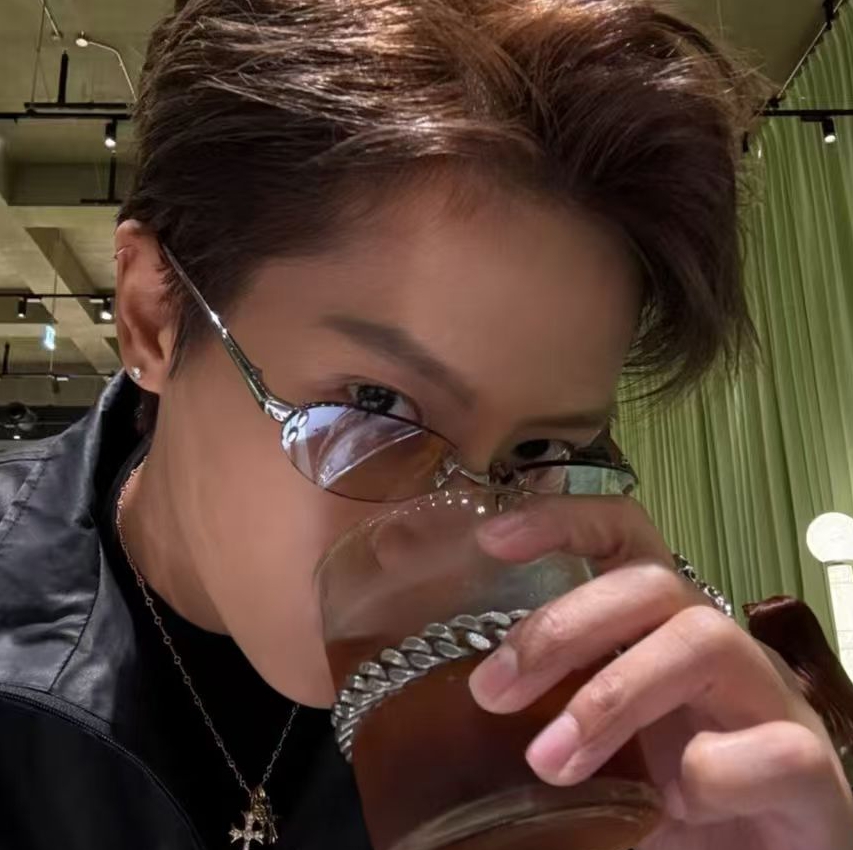 无框猫眼椭圆形太阳镜女欧美高级感个性街拍小框墨镜防嗮装饰眼镜