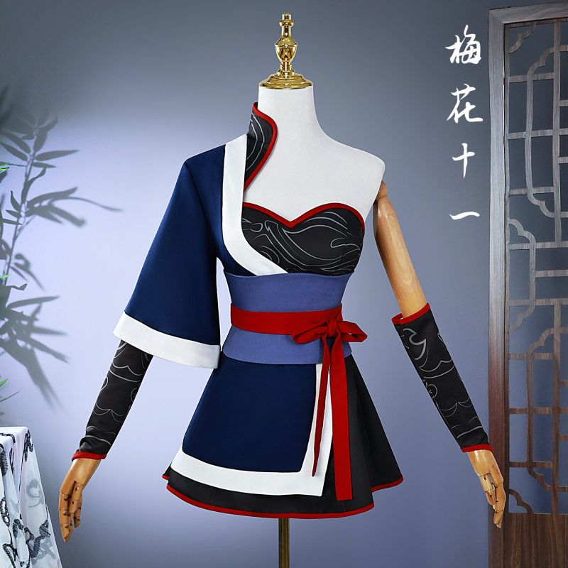 服服女十一高定刺客伍六七ccos雾都动漫cosplay游戏武士服装梅花
