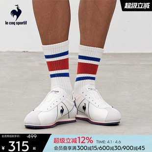 舒适一脚蹬帆布鞋 乐卡克法国公鸡春夏季 男女款 运动鞋 休闲小白鞋