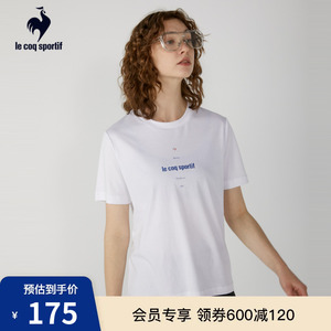 乐卡克法国公鸡男女同款夏季通勤时尚舒适圆领短袖T恤CB-0150222