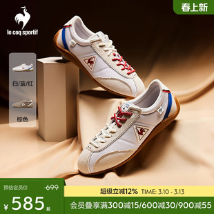乐卡克法国公鸡2026年新款女鞋经典款休闲鞋低帮透气薄底男运动鞋