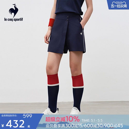 乐卡克春夏女款梭织短裤