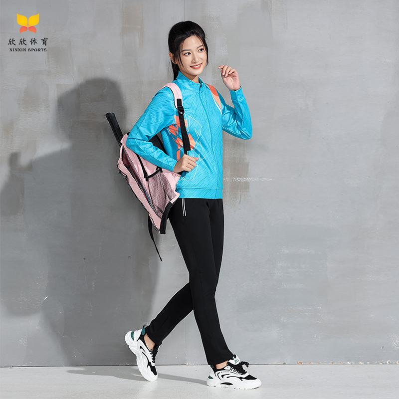 羽毛球服外套秋冬运动训练服队服