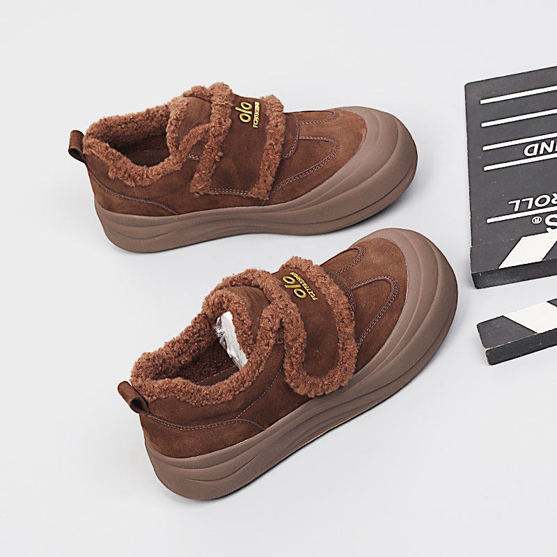 胖mm鞋宽胖脚棉鞋41-43大码女鞋冬季2025新款板鞋时尚加绒休闲鞋,女鞋,时尚休闲鞋,淘宝优惠券,粉丝福利购,淘宝优惠卷