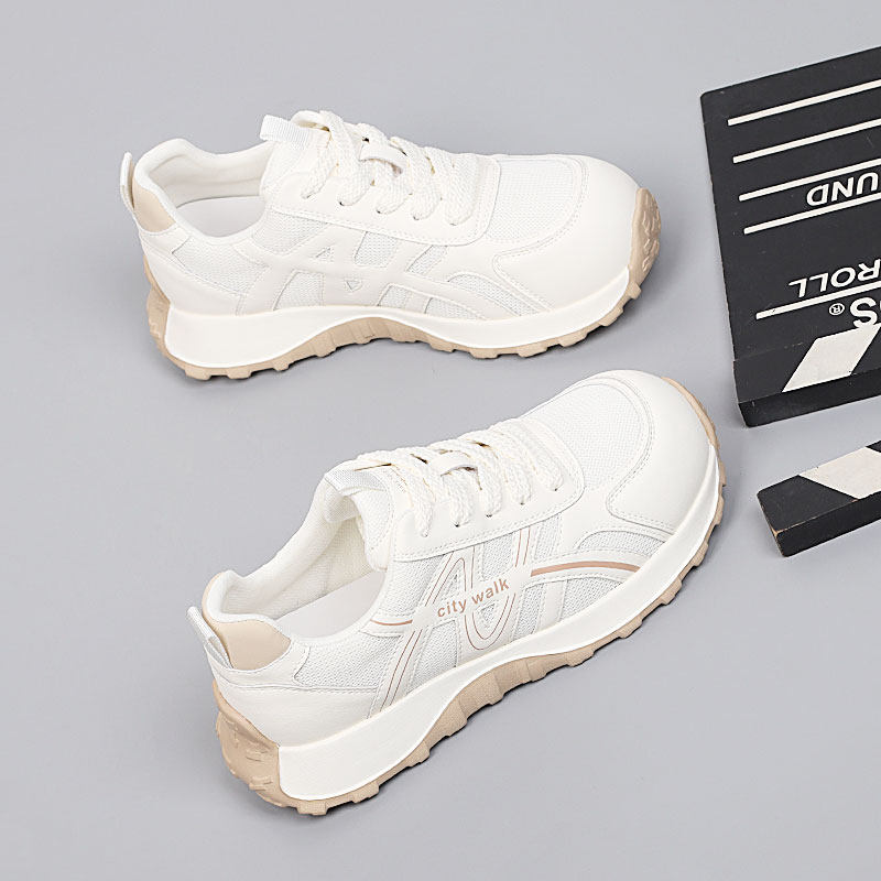 脚宽胖大码女鞋41一43时尚单鞋春季2026新款小白鞋休闲舒适板鞋女,女鞋,时尚休闲鞋,淘宝优惠券,粉丝福利购,淘宝优惠卷