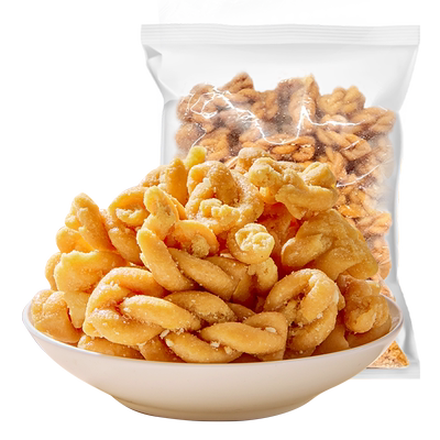 黄老五麻花碎560g休闲小零食