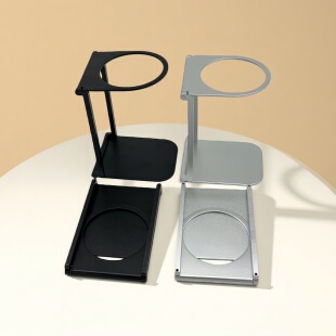 折叠支架胶囊咖啡机支架可折叠铝合金架子户外家用咖啡支架便携式