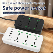 多功能插座非洲尼日利亚中东沙特迪拜欧美排插带usb手机充电