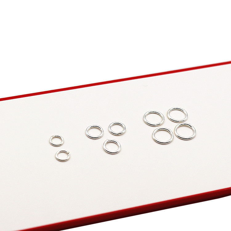 925纯银闭口圈连接件diy小配件