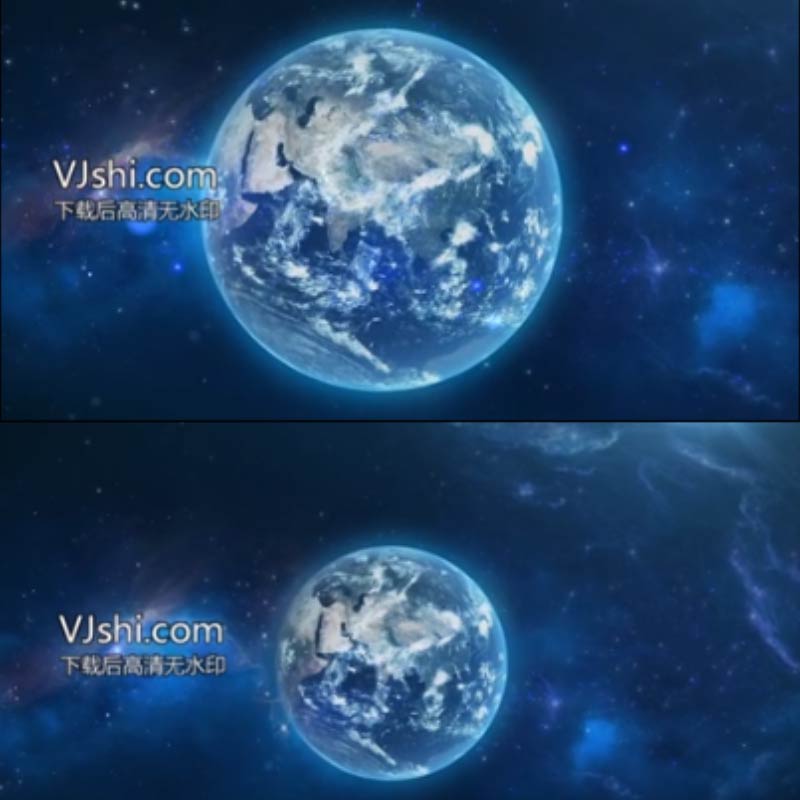 天空到地面云层地图 地球俯冲到区位分析地理片头开场视频AE模板