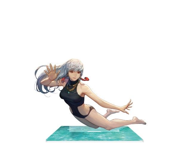 dnf地下城与勇士夏日女鬼剑-立牌