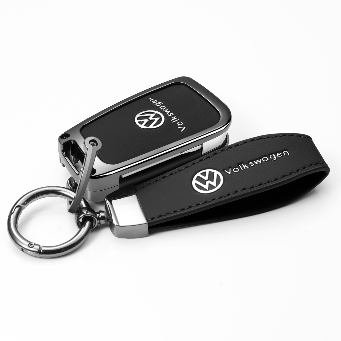 适用于大众速腾钥匙套25新款迈腾壳宝来汽车帕萨特扣探岳专用包cc