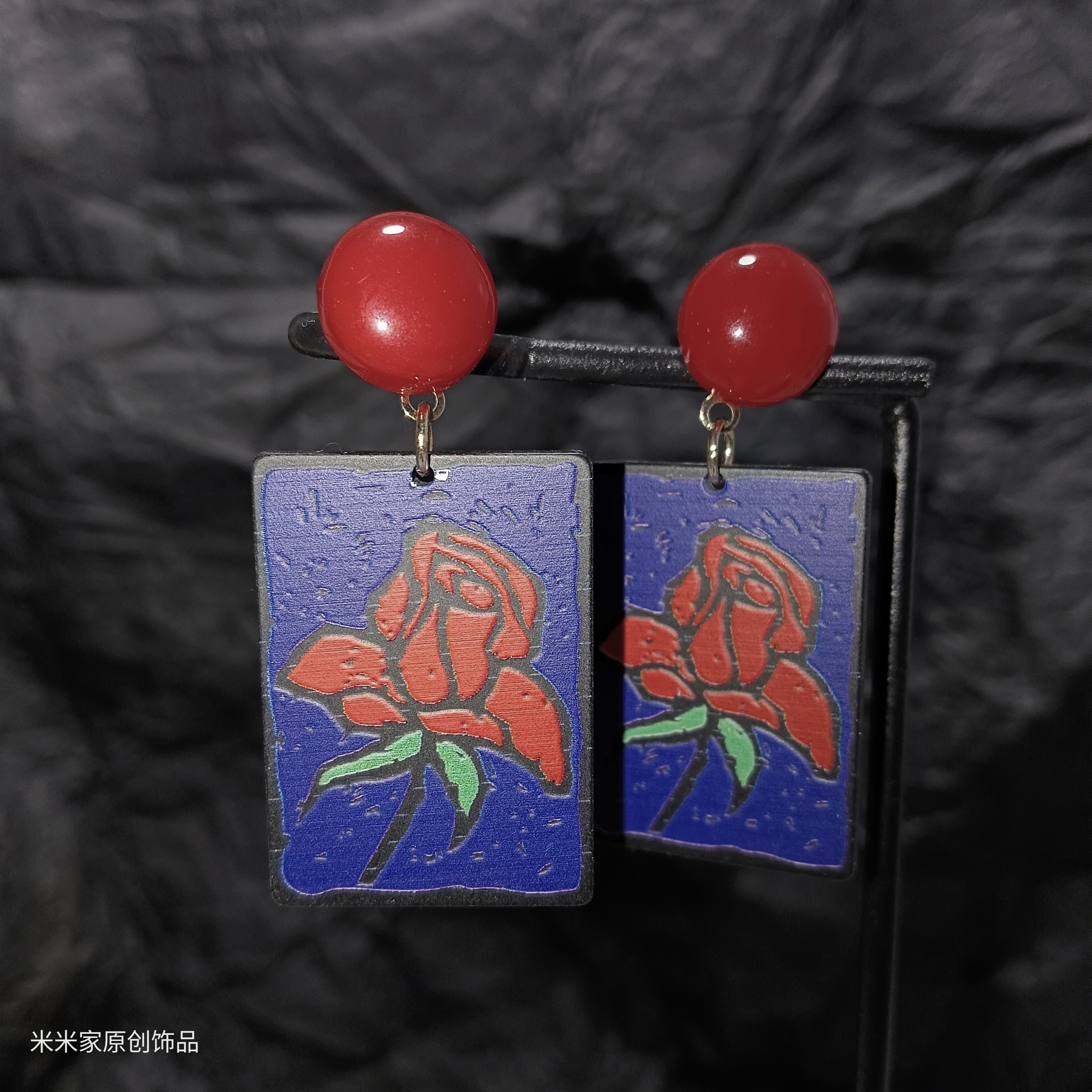 五件包邮个性耳环夸张耳饰百搭耳钉气质耳坠原创一体耳链s925银针