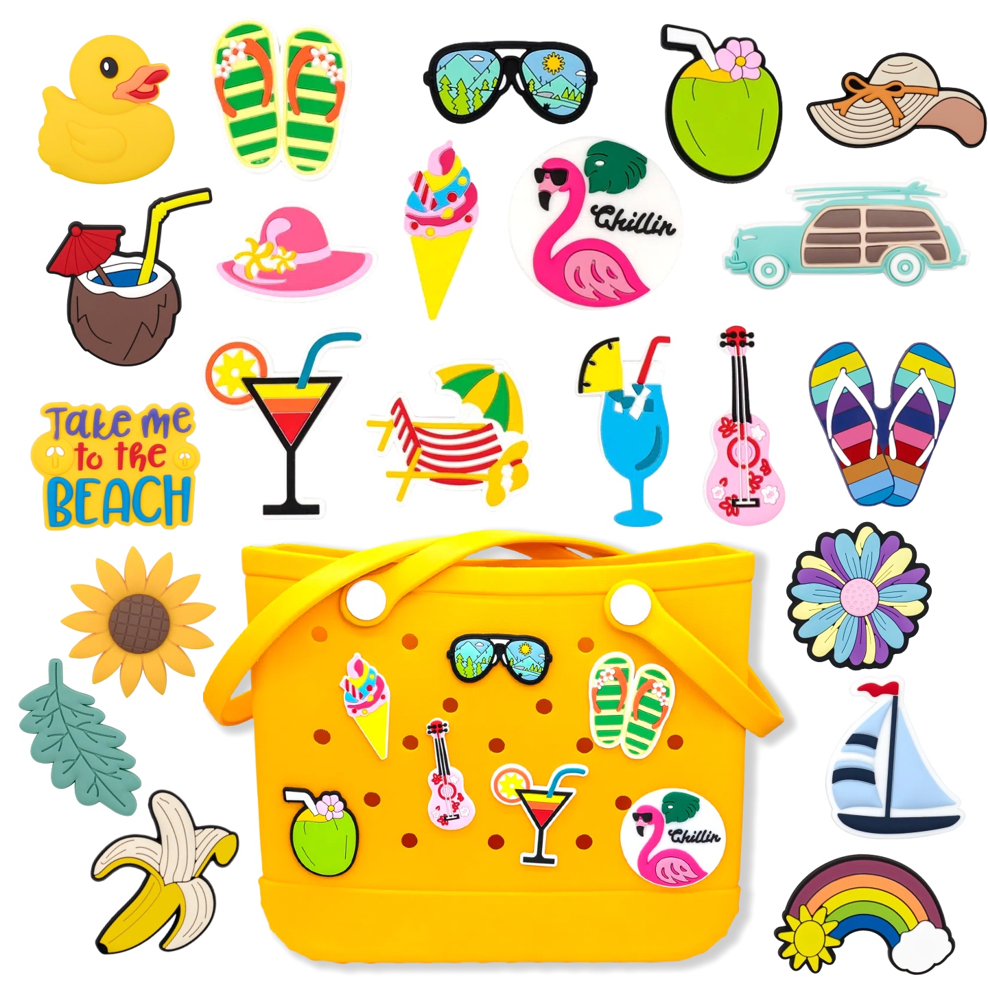 洞洞沙滩包博格包配饰可自定义