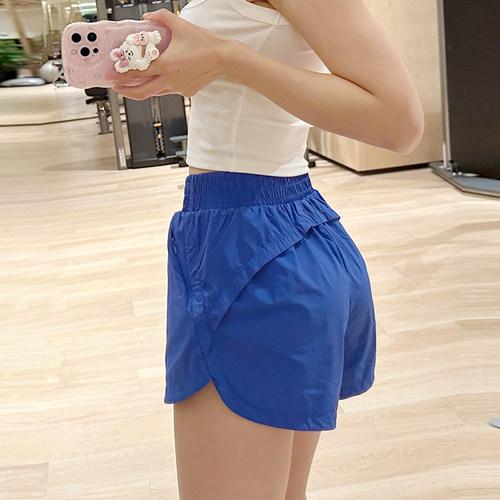运动短裤女夏季速干宽松跑步