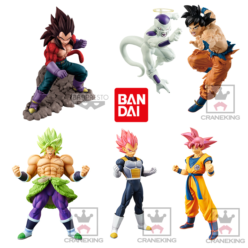 万代七龙珠战损布罗利贝吉塔手办