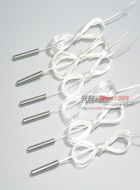 wzp-pt100温度传感器二线制 三线铂电阻 超小体积 热电阻 pt1000