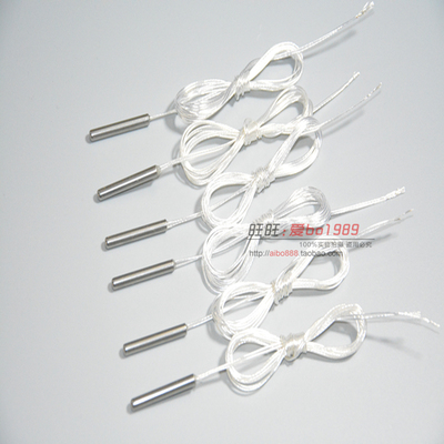 wzp-pt100温度传感器二线制 三线铂电阻 超小体积 热电阻 pt1000