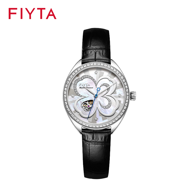 飞亚达四叶草防水机械表