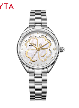 专柜同款飞亚达四叶草石英女表时尚简约小巧女ins风女士表L862035