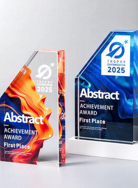Customized Crystal Trophy Premium Trophy