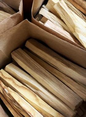 南美秘鲁圣木木条 批发有火香熏棒空间净化冥想palo santo stick