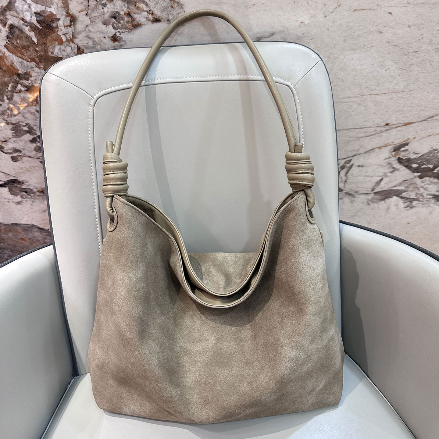 欧美时尚软把磨砂茶色马卡龙织物