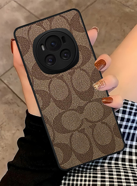 magic7适用magic8华为荣耀magic6手机壳maigc5后壳3新款mgic4全包防摔不顶膜高端pro至臻版rsr男女高级感皮套