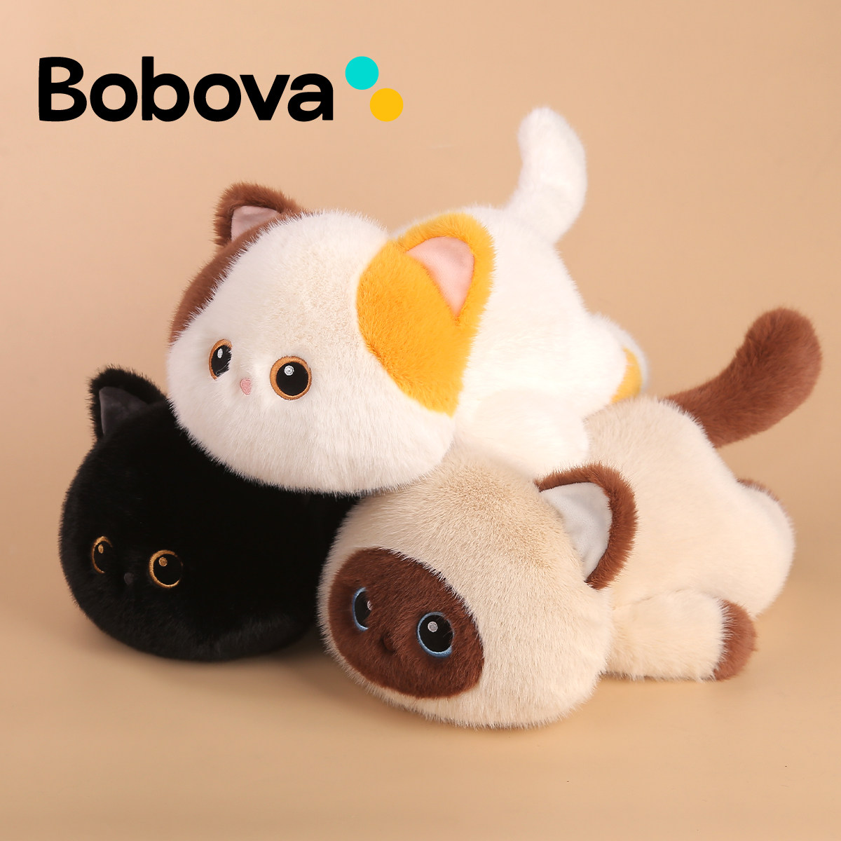 Bobova趴趴猫玩偶毛绒玩具安抚娃娃可爱公仔伴睡儿童送女生日礼物,玩具/童车/益智/积木/模型,毛绒/玩偶/公仔/布艺类玩具,淘宝优惠券,粉丝福利购,淘宝优惠卷