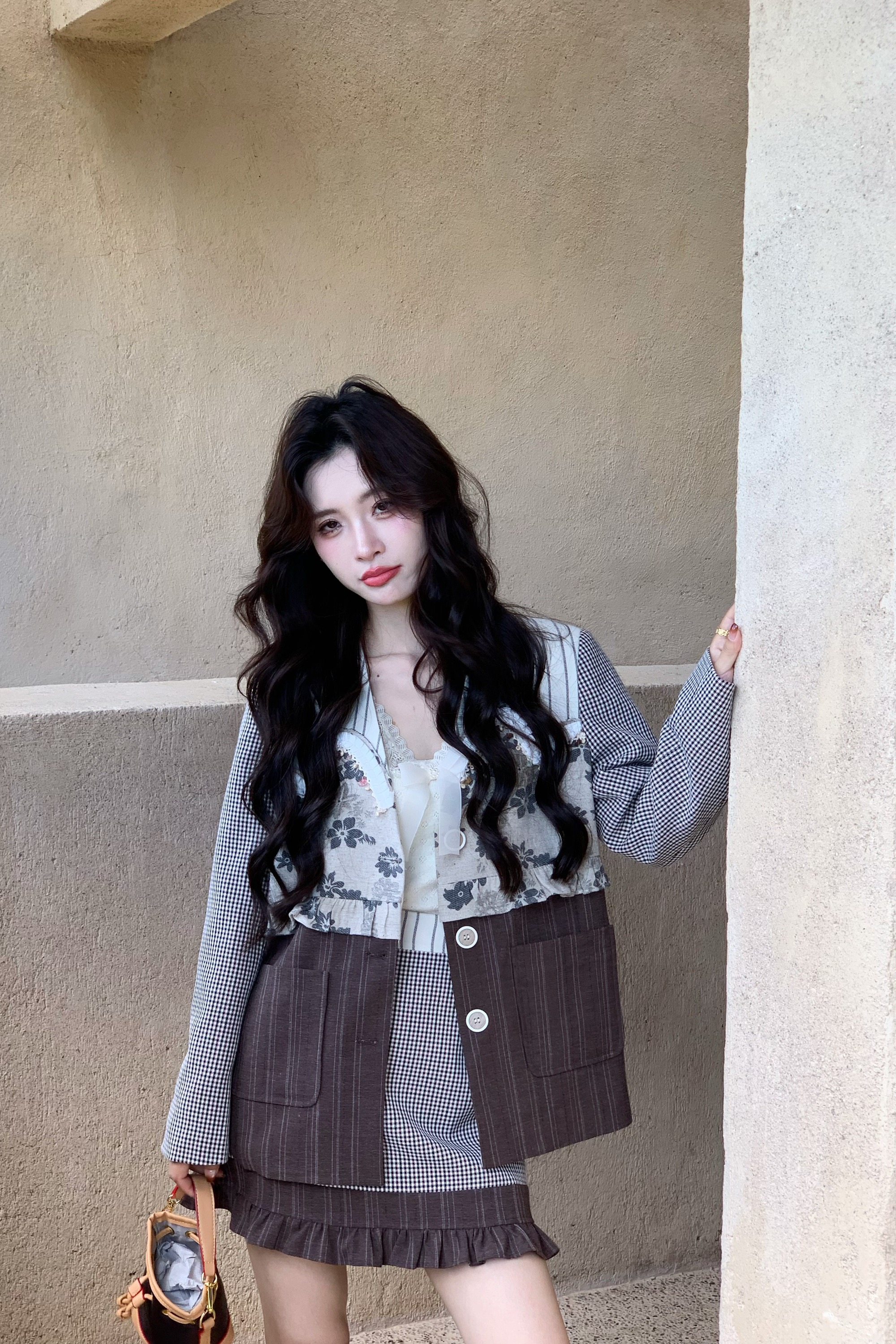 可可可欣【惬意时光套装】品质女装洋气时尚休闲原创小众老钱风