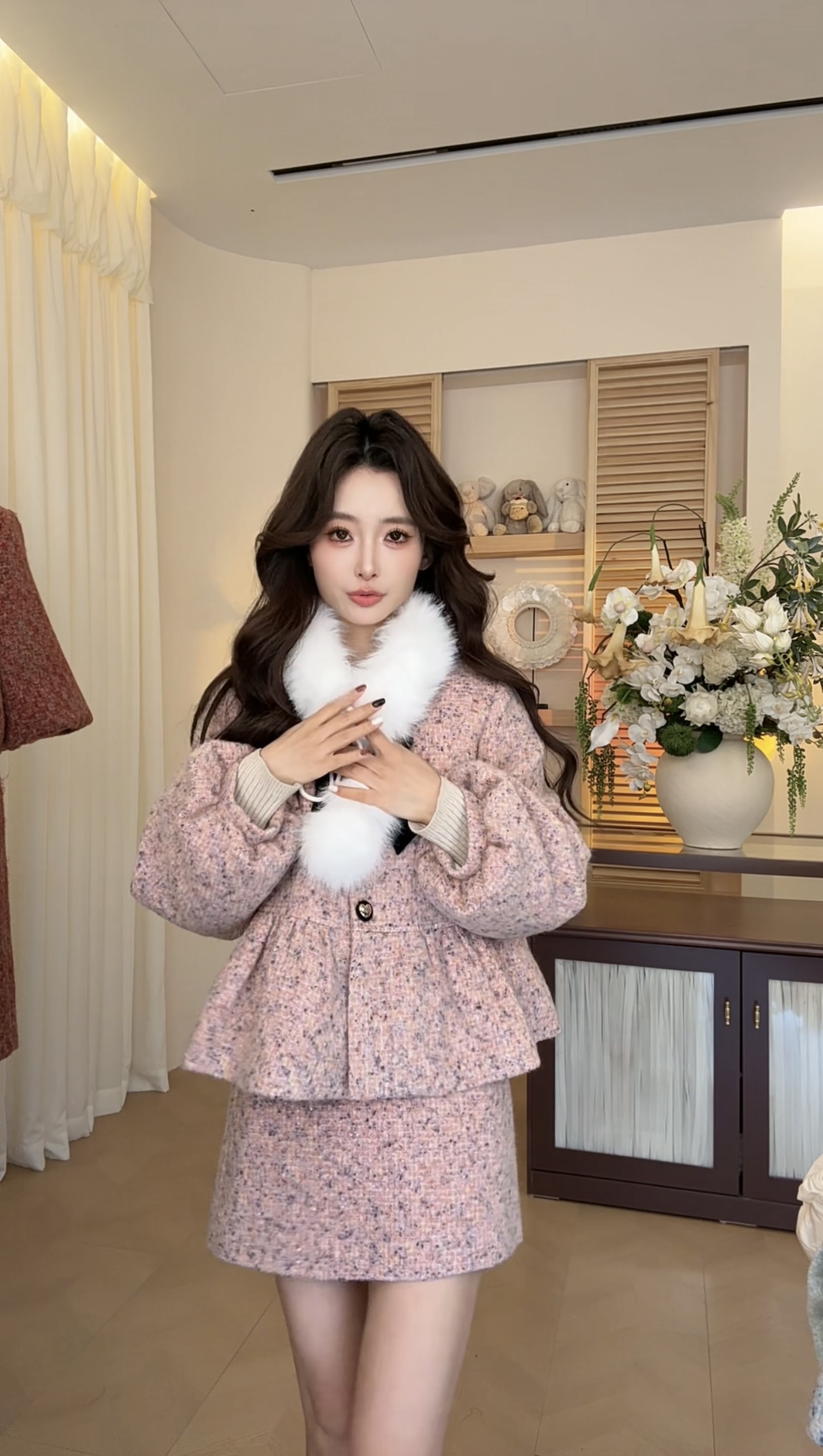 可可可欣【曼城千金羽绒套装】女装洋气时尚休闲原创小众老钱风