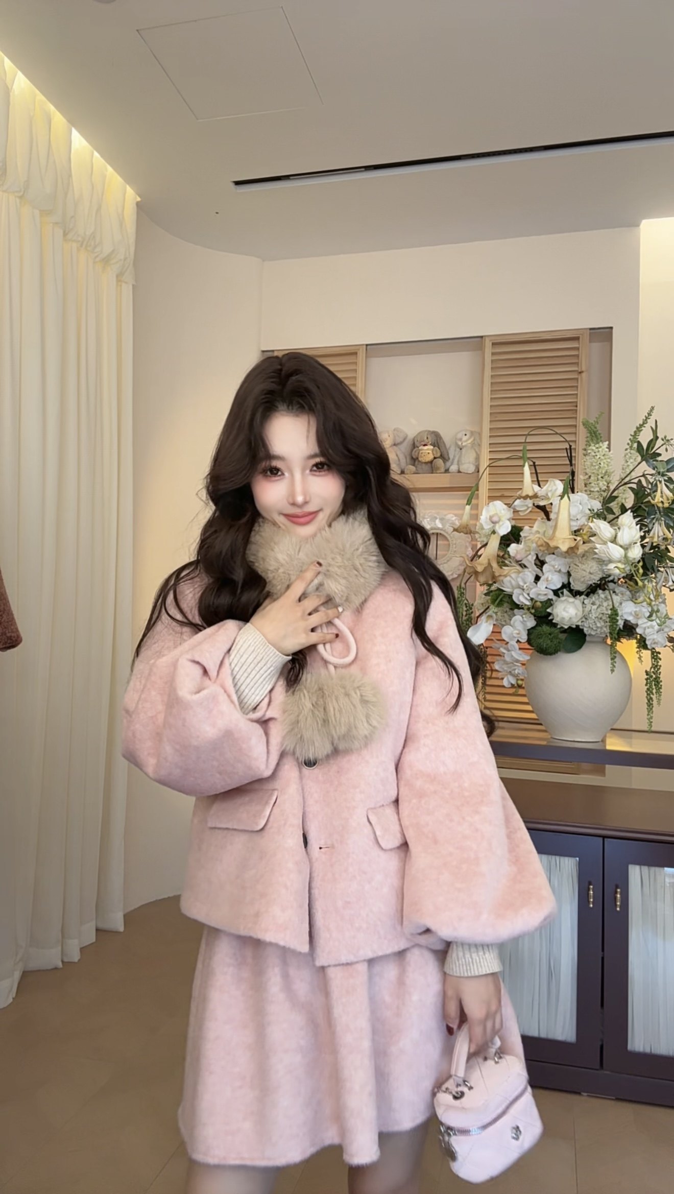 可可可欣【少女气色羽绒套装】女装洋气时尚休闲原创小众老钱风