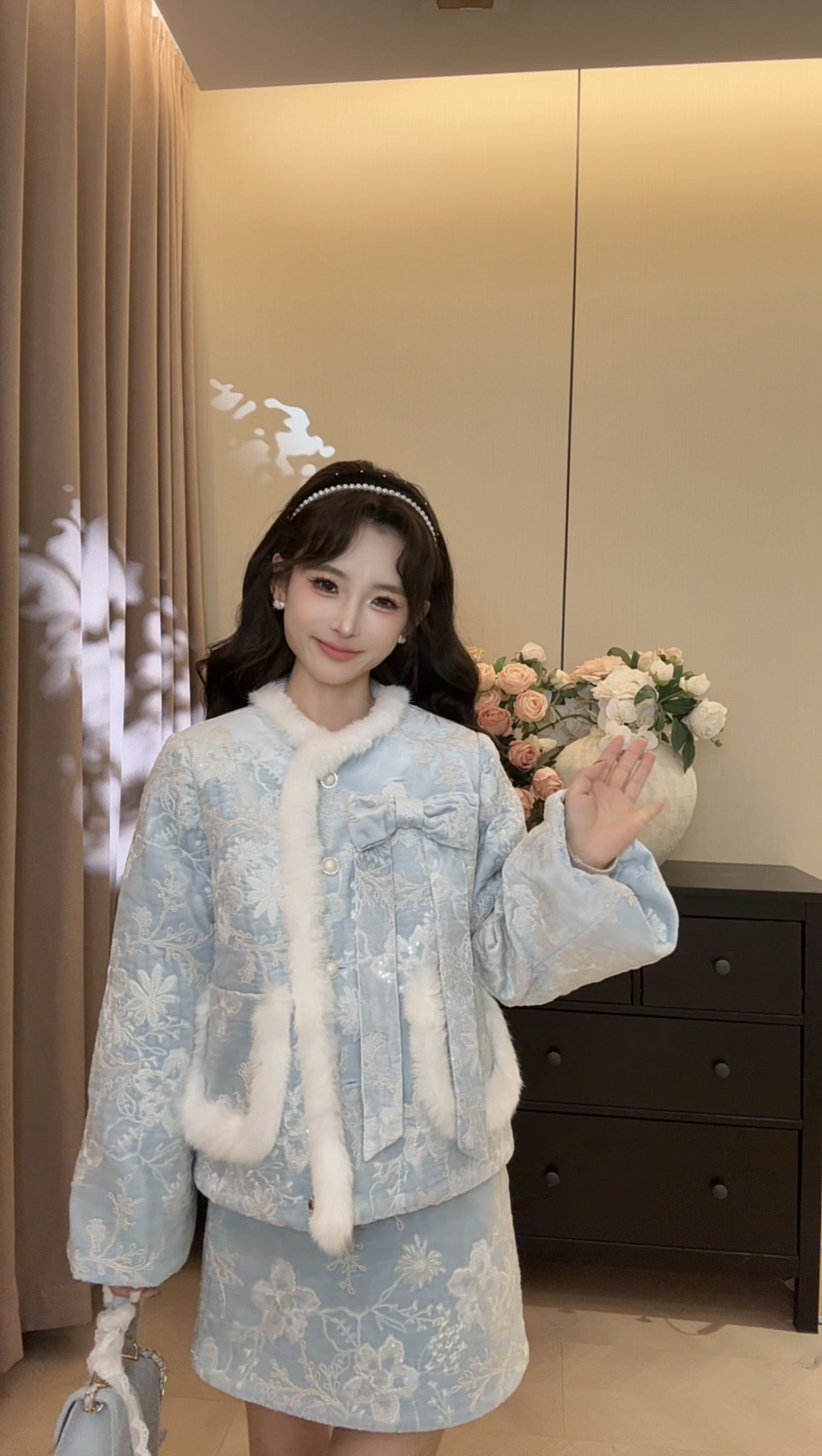 可可可欣【香阀世家羽绒套装】女装洋气时尚休闲原创小众老钱风,女装/女士精品,其它制服/套装,淘宝优惠券,粉丝福利购,淘宝优惠卷