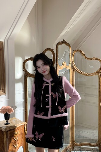 可可可欣【富家小姐套装】品质女装洋气时尚休闲原创小众老钱风