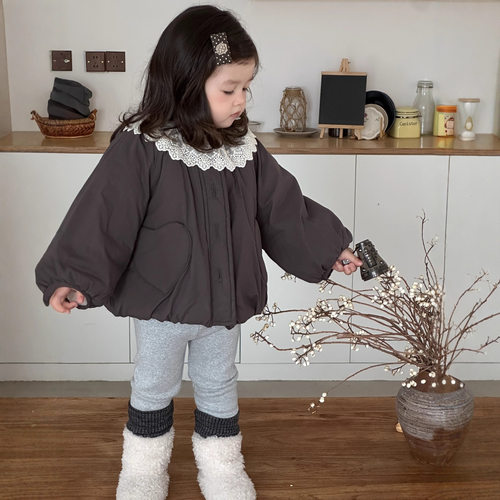 儿童冬季棉外套加厚2025秋冬款宝宝衣服冬装韩版童装女童加绒套装