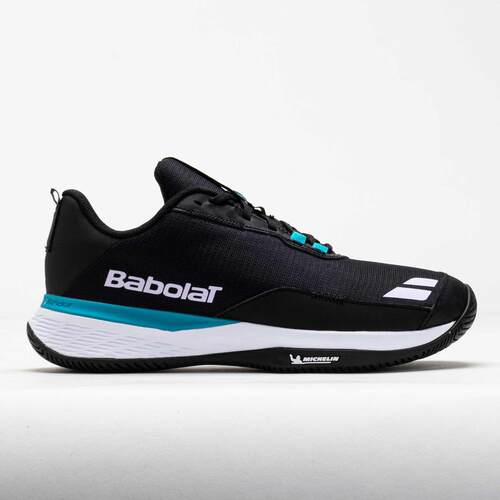 海外代购BABOLAT/百保力男士网球鞋透气耐磨网眼宽楦球场
