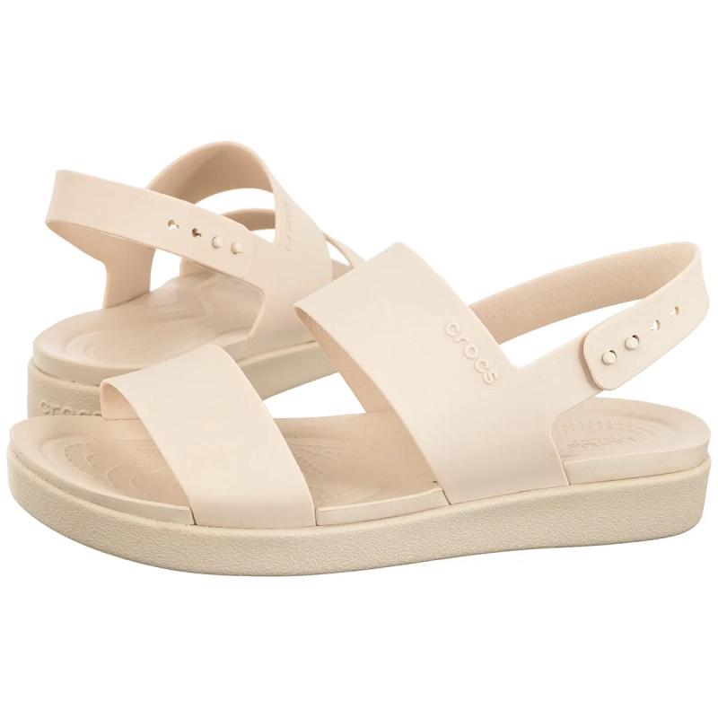 海外代购CROCS/卡洛驰女士运动凉鞋透气轻便低跟后跟带夏季日常