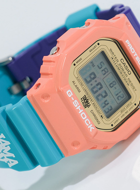 代购Casio G SHOCK X IN4MATION卡西欧联名限量时尚拼色运动手表