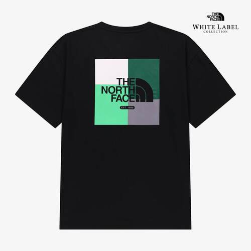 海外代购THE NORTH FACE/北面男女运动T恤宽松印花户外日常休闲