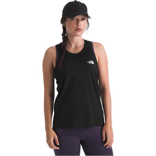 海外代购THE NORTH FACE/北面女士运动T恤吸湿排汗透气聚酯纤维